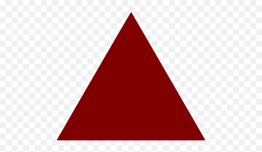 Triangle Png Picture - Maroon Triangle Transparent Background Emoji,Triangle Png