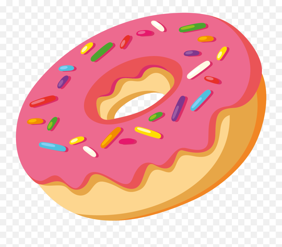 Donut Clipart Png - Donut Clipart Png Emoji,Donut Clipart