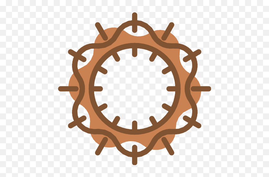 Crown Of Thorns Vector Svg Icon - Time Icon Emoji,Thorns Png