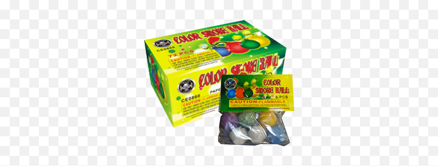 Color Smoke Balls 6 Pack - Hard Candy Emoji,Colored Smoke Png
