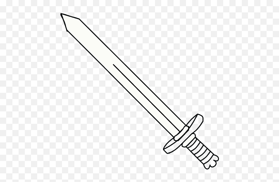 To Draw Sword - Collectible Sword Emoji,Cartoon Sword Png