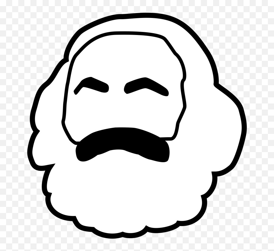 Karl Marx Head Icon 200 Years - Karl Marx Icon Emoji,Karl Marx Png