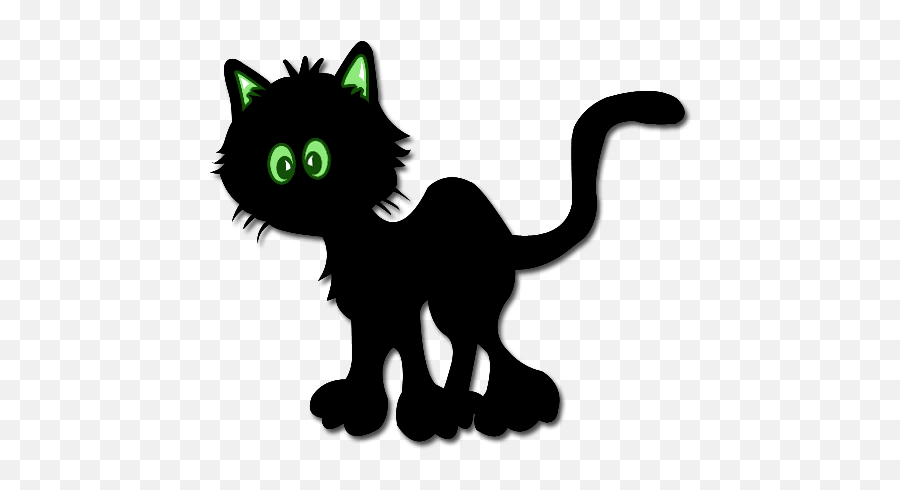 Background Black Cat Png Transparent Background Free - Transparent Background Black Cat Cartoon Png Emoji,Black Cat Transparent