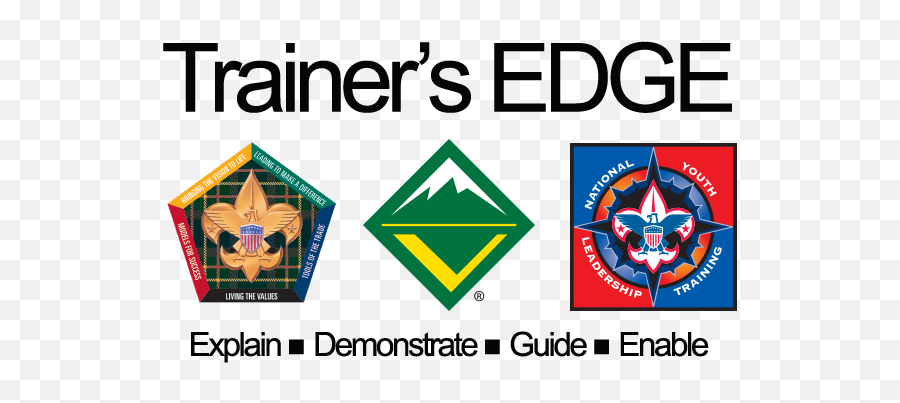 Trained Leaders Emoji,Wood Badge Logo