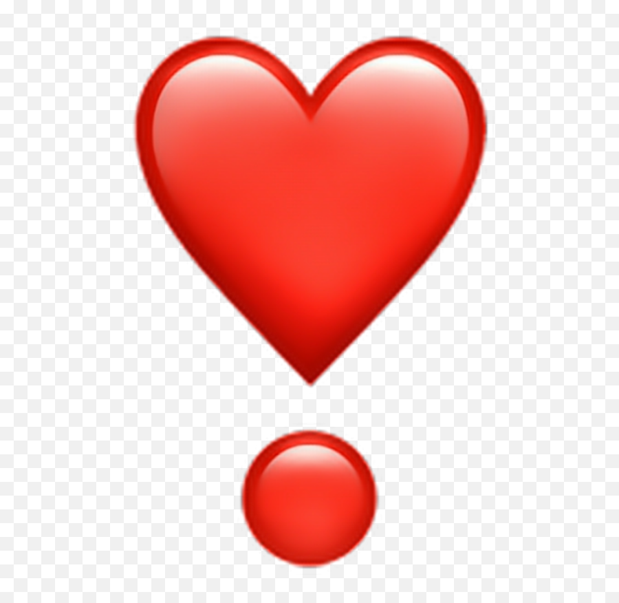 Download Exclamation Heart Symbol Mark Meaning Whatsapp - Emoji Sticker Png Whatsapp Sticker,Love Emoji Png