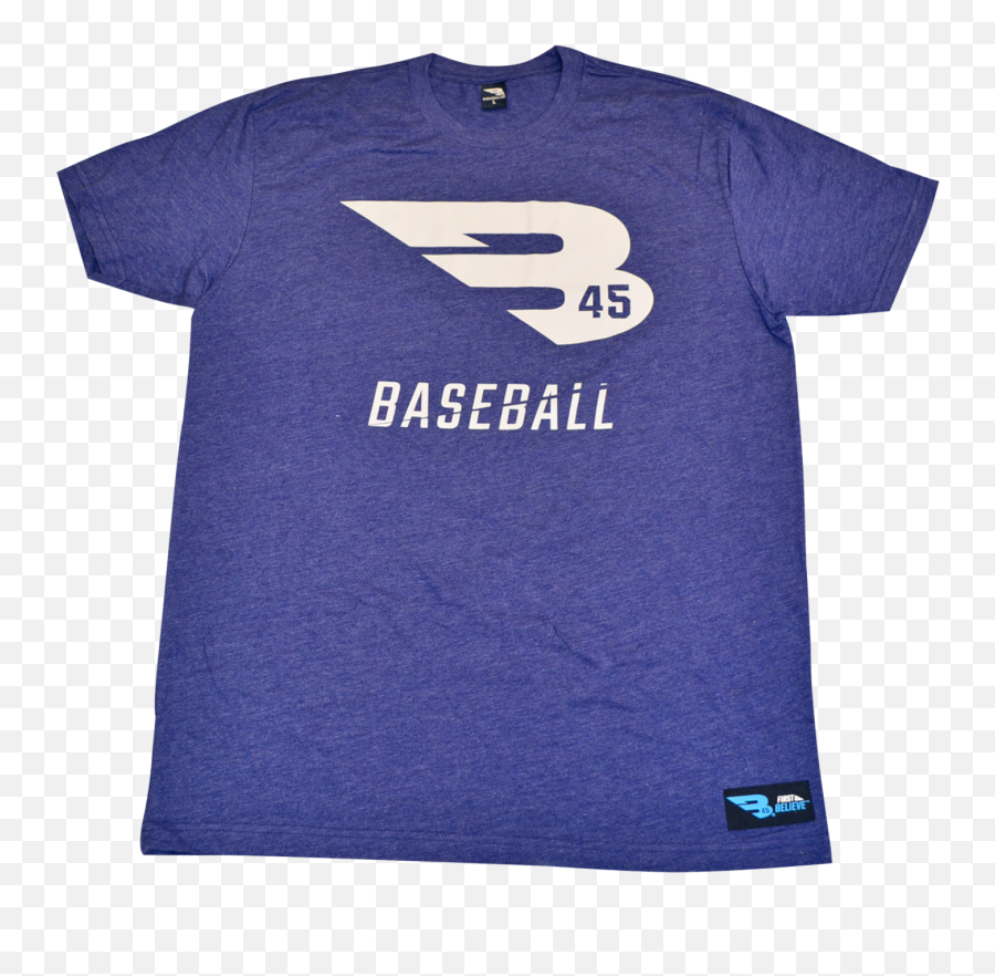 B45 First To Believe Premium T - Shirt Short Sleeve Emoji,Believe Logo