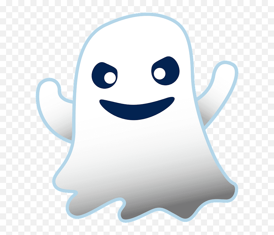 Ghost Emoji Clipart Free Download Transparent Png Creazilla - Fantasma Clipart,Ghosts Clipart