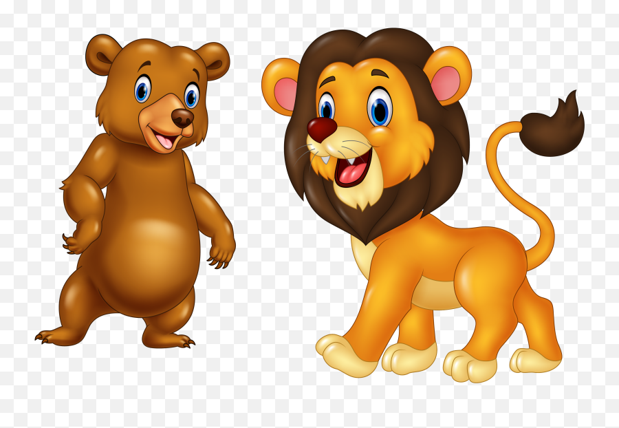 Lion Royalty - Free Clip Art Cute Animals Png Download Cute Animals Png Emoji,Animals Png