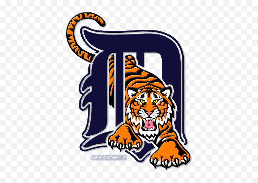 Detroit Tigers Logo Clip Art Free Emoji,Detroit Tigers Logo History