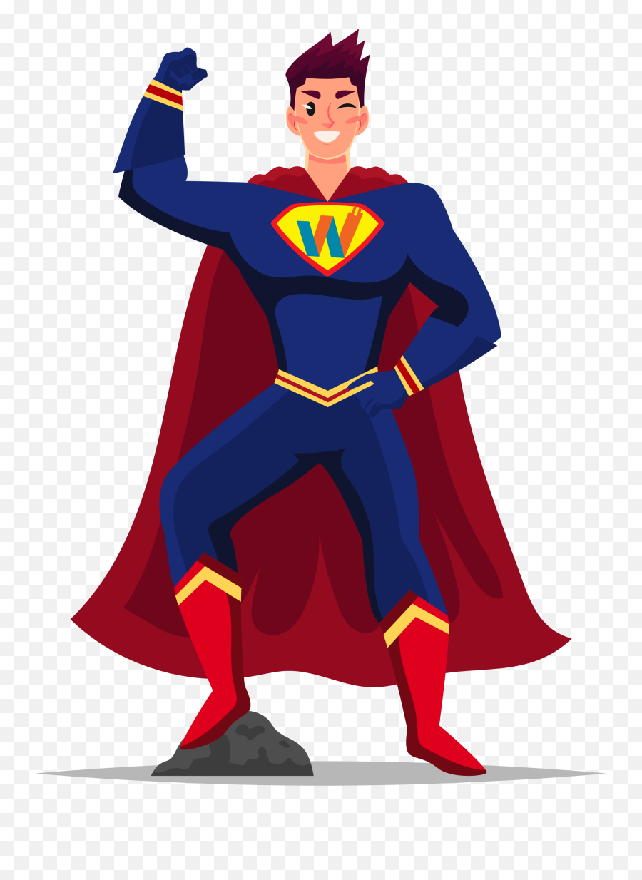 Superman - App Lab Emoji,Superman Cape Png