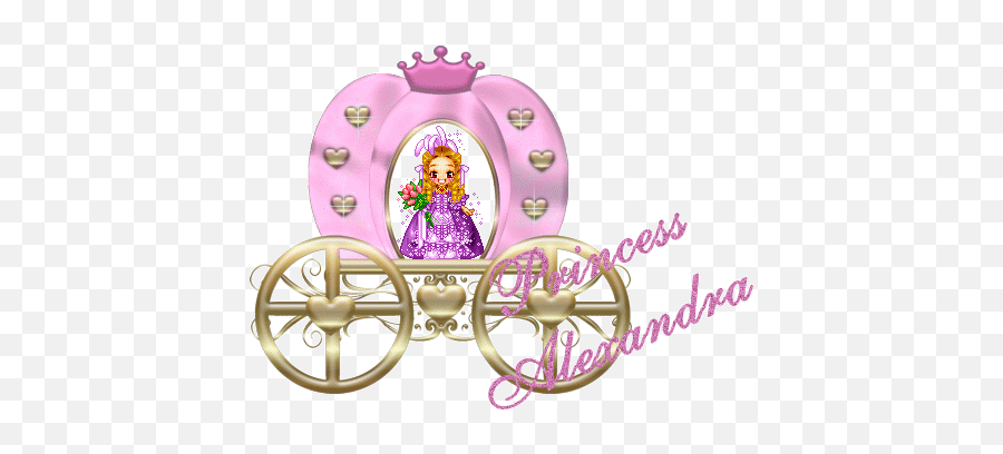 Alexandra 127254 Animation A Names Gifgifscom Emoji,Princess Carriage Clipart