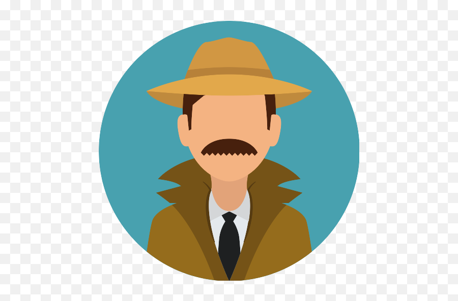 Detective Vector Svg Icon 13 - Png Repo Free Png Icons Emoji,Detective Hat Png