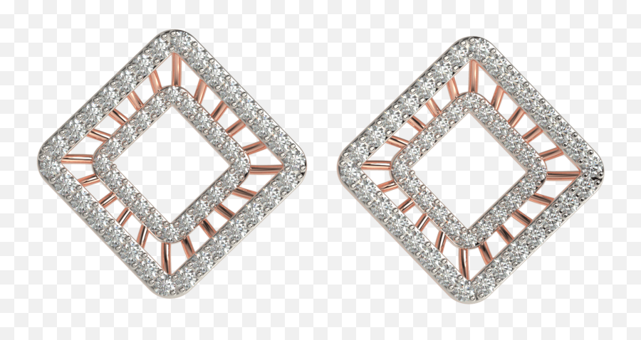 Diamond Stud Earrings - The Ultimate Fashion Essential Emoji,Diamond Earring Png