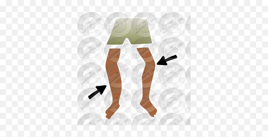 Legs Stencil For Classroom Therapy Use - Great Legs Clipart Emoji,Legs Clipart