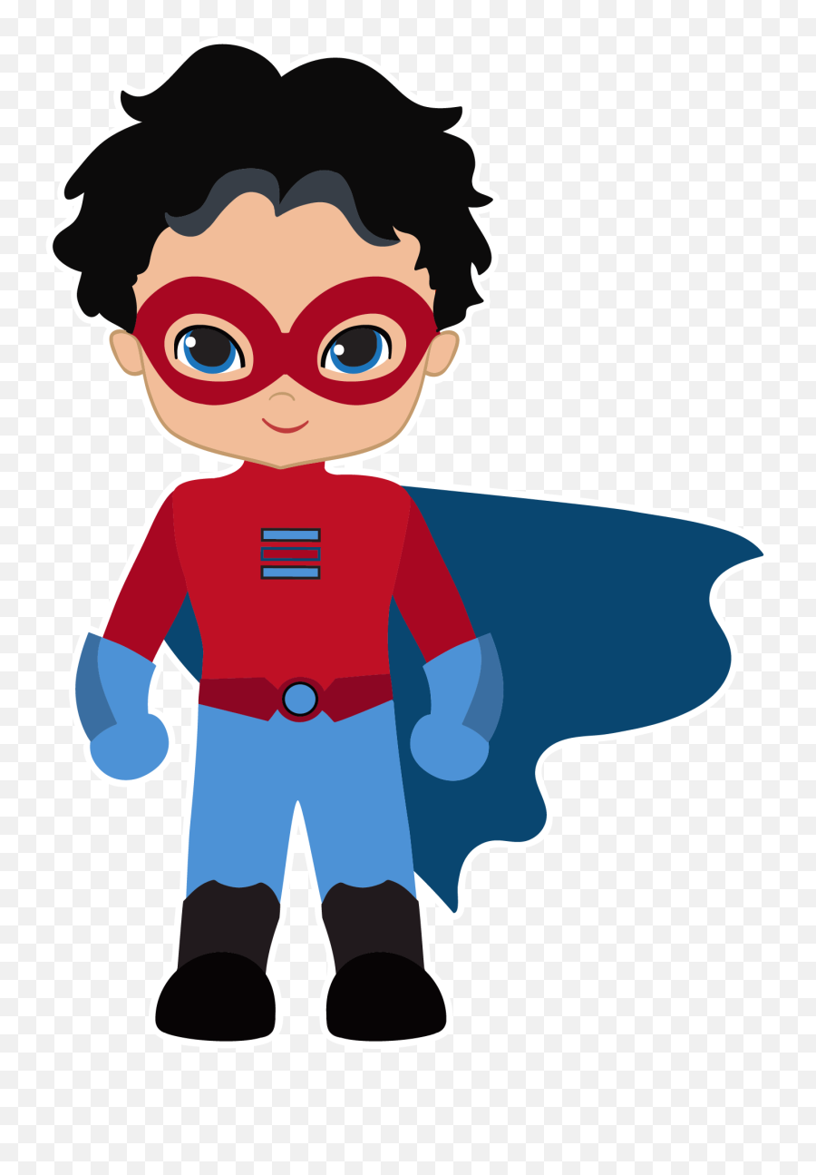 Download Vector Superman Kent Clark - Superhero Cartoon Png Emoji,Superman Clipart
