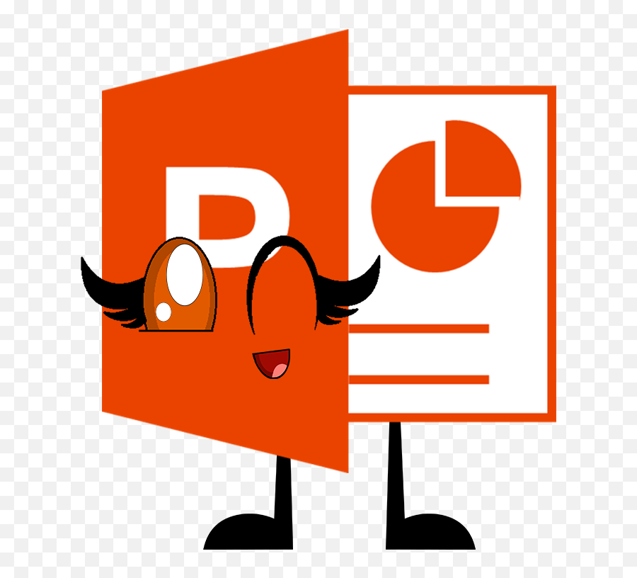 Powerpoint Is A Female Microsoft Office Application - Ms Powerpoint Logo Gif Emoji,Microsoft Office Logo