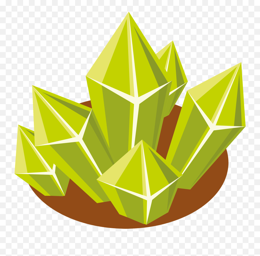 Crystal Minerals Clipart - Minerals Clipart Emoji,Crystal Clipart