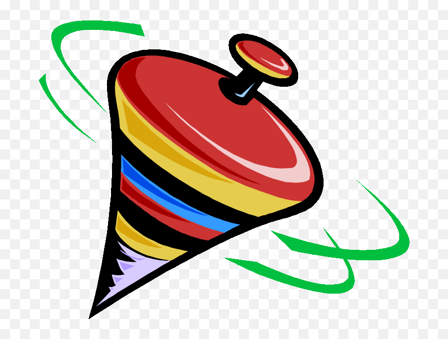 Spinning Top Clipart Transparent Png - Spinning Top Clipart Emoji,Top Clipart