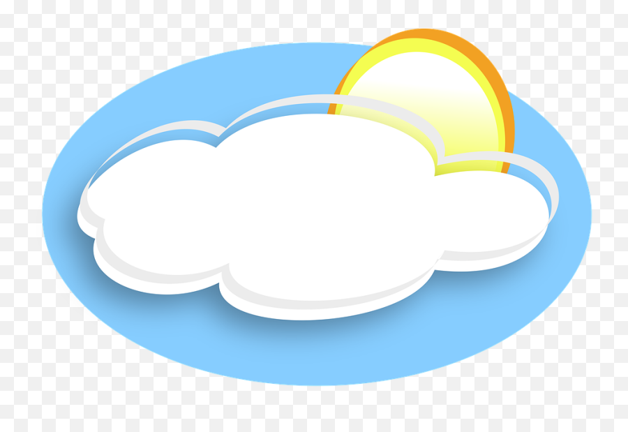 Clouds Sun Icon - Free Image On Pixabay Language Emoji,Sun Icon Transparent
