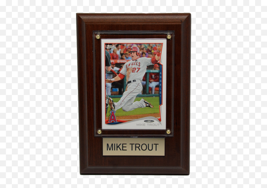 Mike Trout Los Angeles Angels X 6 - Topps Baseball Cards Mike Trout Topps 2014 Emoji,Los Angeles Angels Logo