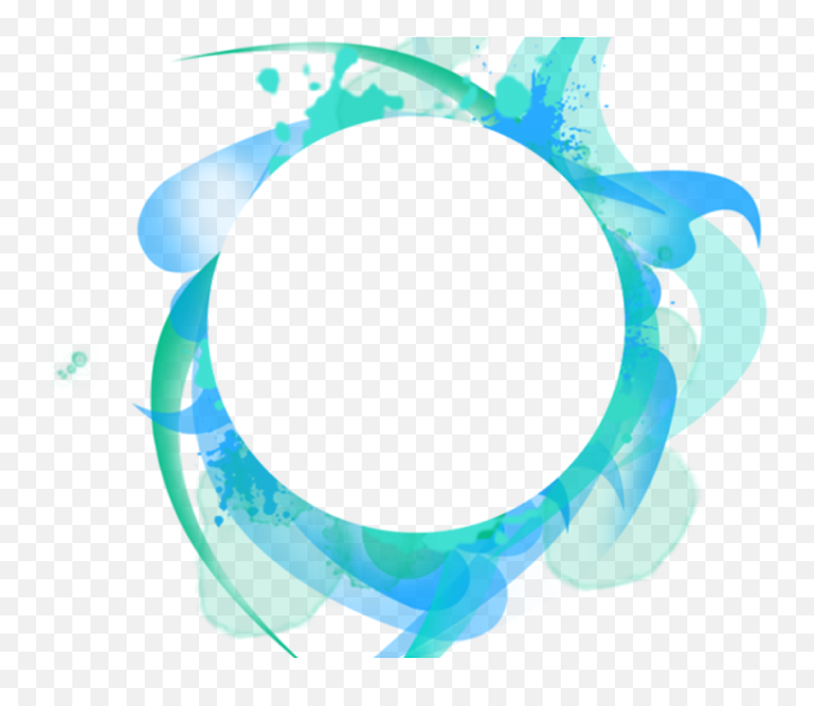 Download Hd Abstract Png Transparent Images - Blue Circle Transparent Png Circle Frame Png Emoji,Circle Frame Png