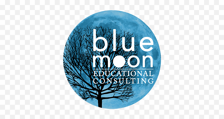 Blue Moon Educational Consulting Emoji,Moon Logo