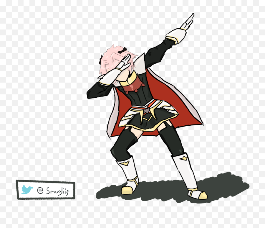 Download Smugliif On Twitter - Astolfo Dab Png Image With No Emoji,Astolfo Png