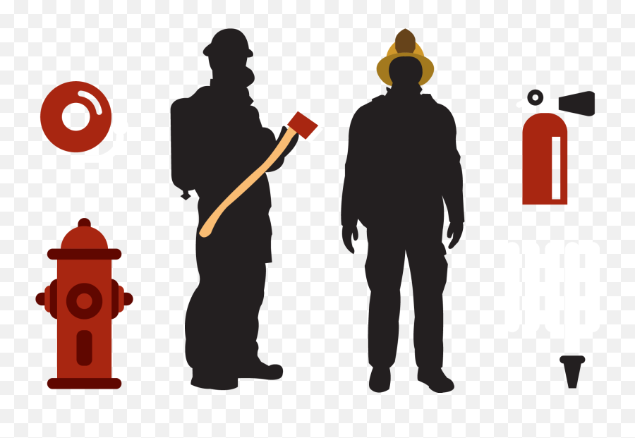 Euclidean Vector Firefighter Computer File - Vector Emoji,Firefighter Png