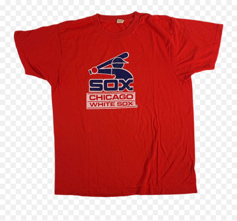 Vintage Chicago White Sox Logo T - Shirt Emoji,T Shirt With Logo