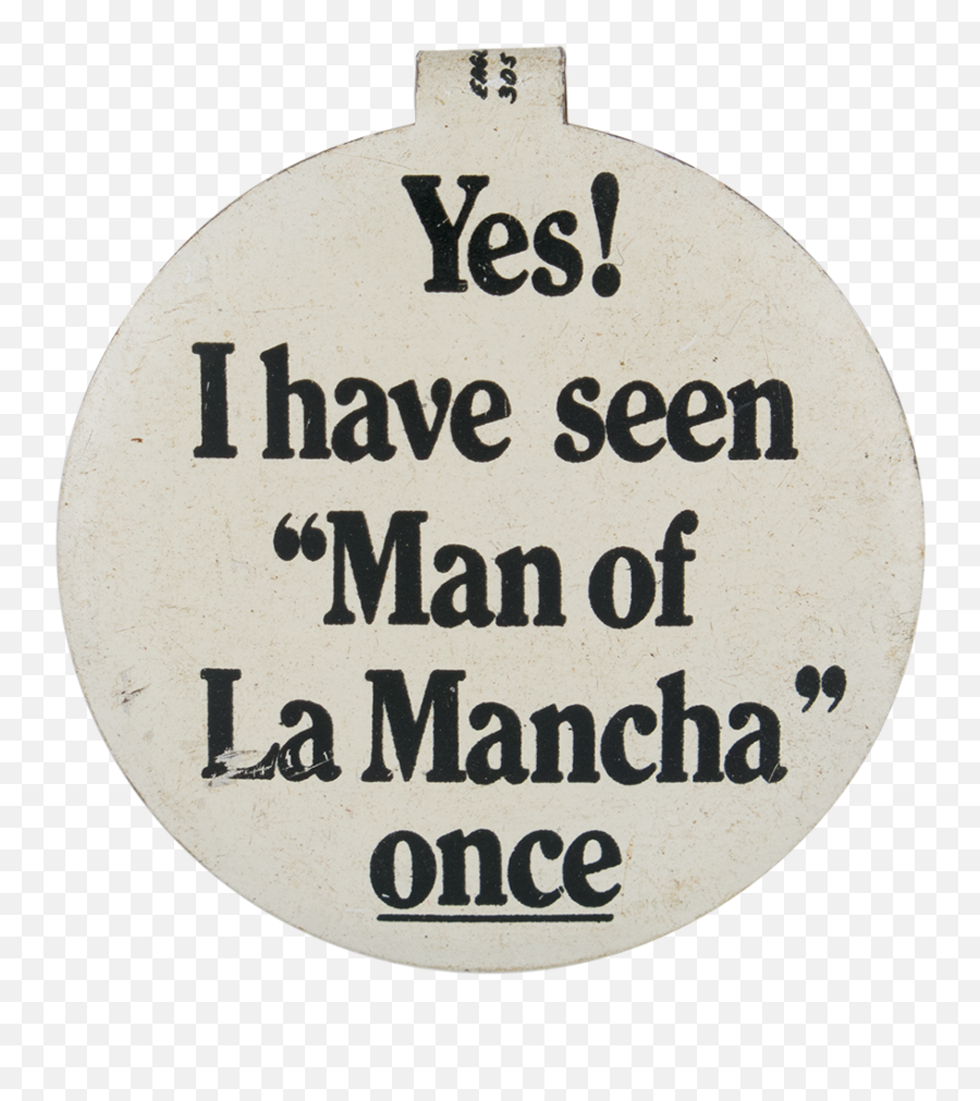 Man Of La Mancha Busy Beaver Button Museum Emoji,Manchas Png