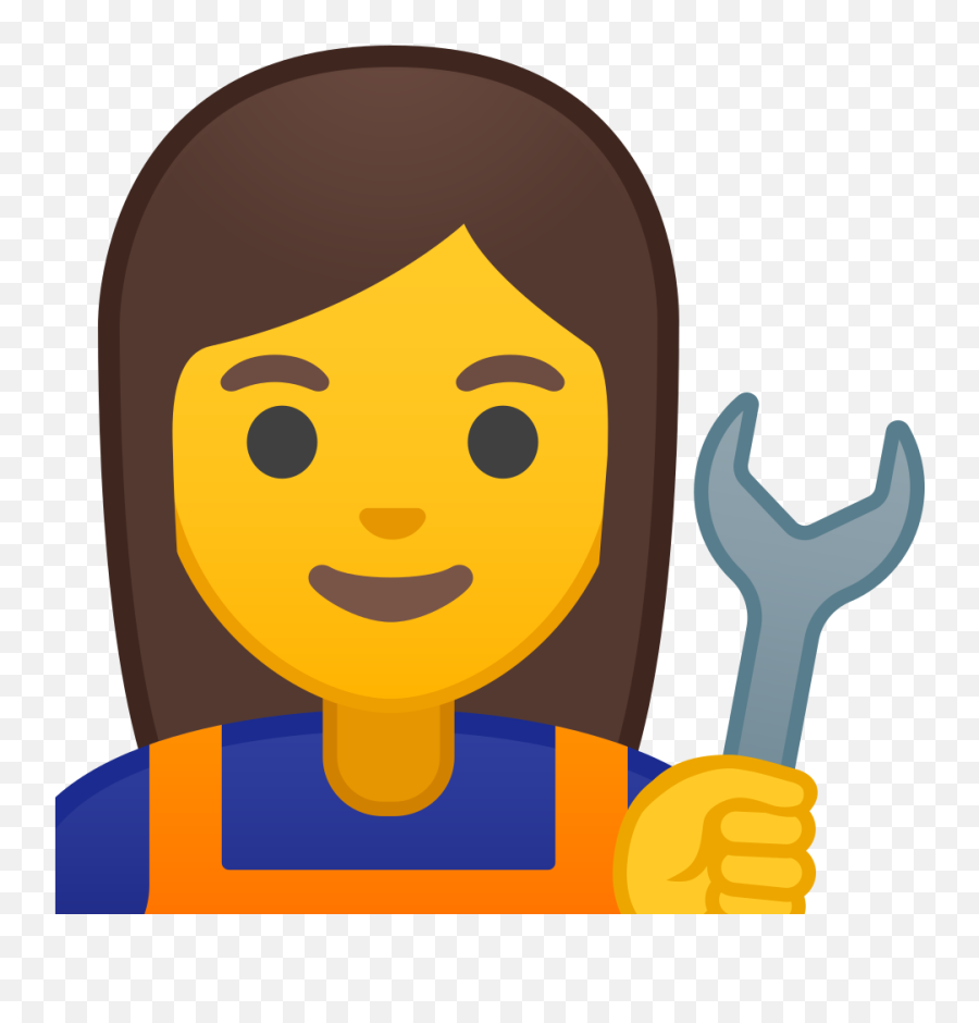 Woman Mechanic Icon - Emoji Family Png Clipart Full Size,Family Emoji Png