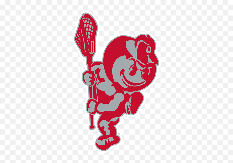 Picture Of Brutus Lacrosse Car Magnet - Ohio State Ohio State Brutus Stencil Emoji,Ohio State University Logo