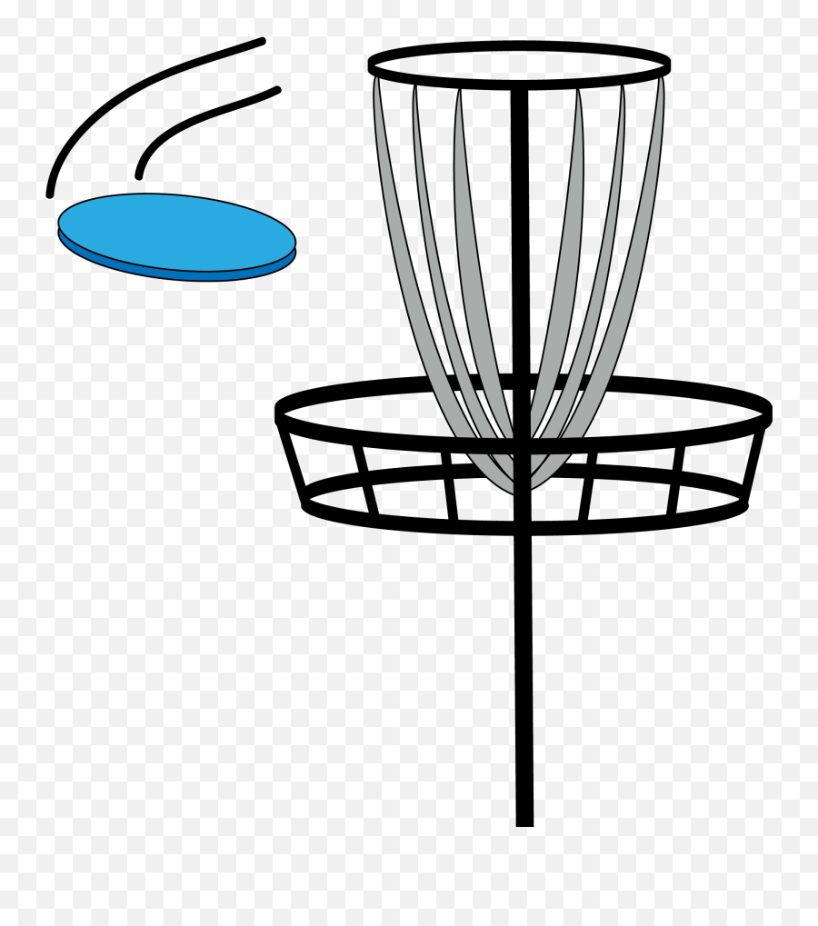 Download Golf Fitness Cliparts - Disc Golf Basket Clipart Clip Art Disc Golf Emoji,Fitness Clipart