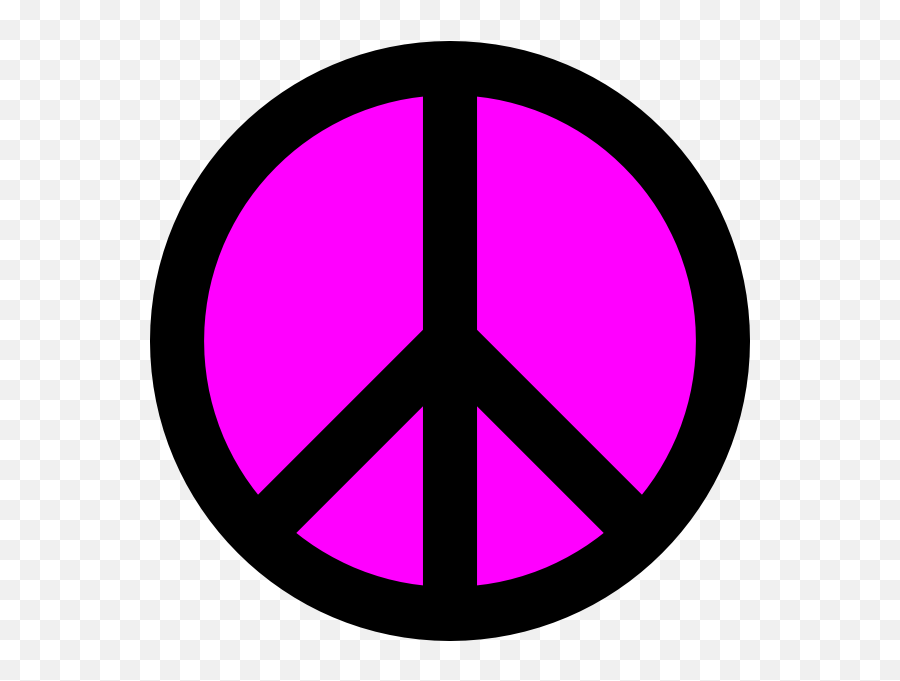 Free Clip Art Peace Sign Clipart - Girly Emoji,Peace Sign Clipart