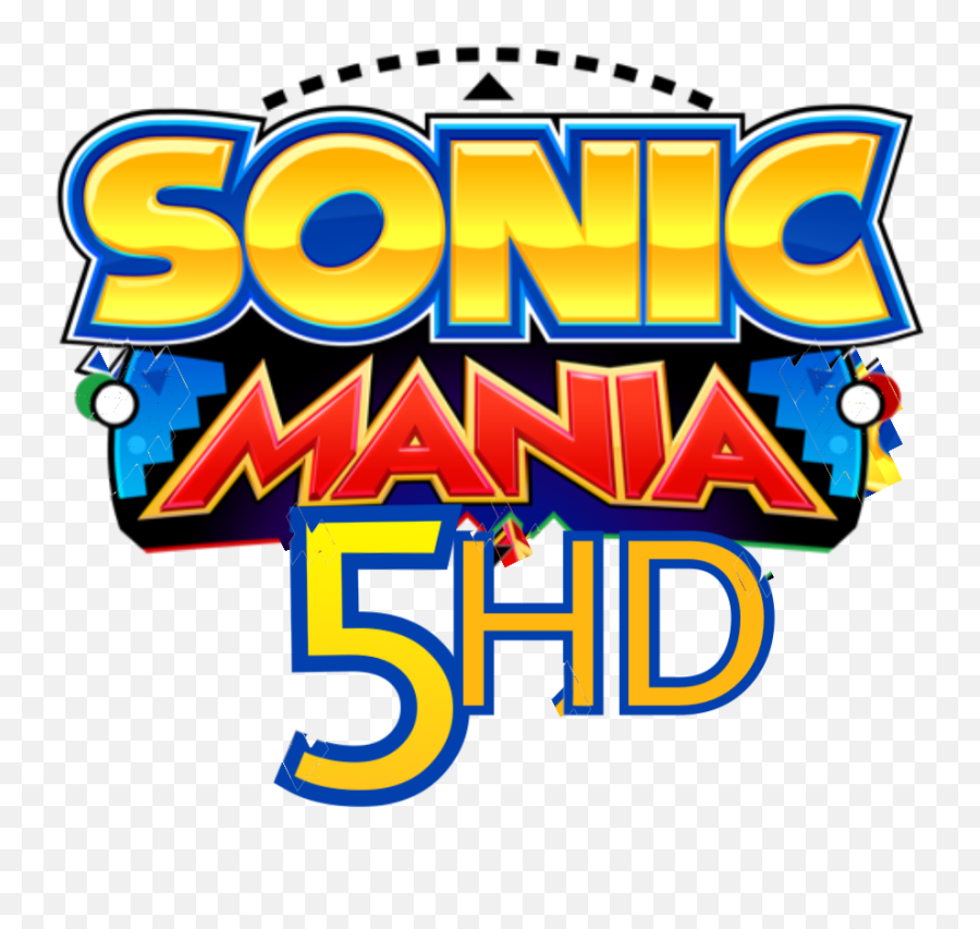 Tj2020 Sonic Mania 5 Hd Sticker - Sonic Dash Emoji,Sonic Mania Logo