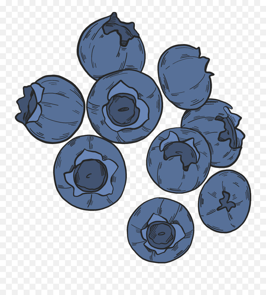 Blueberries Clipart Free Download Transparent Png Creazilla - Blueberries Clipart Emoji,Blueberry Clipart