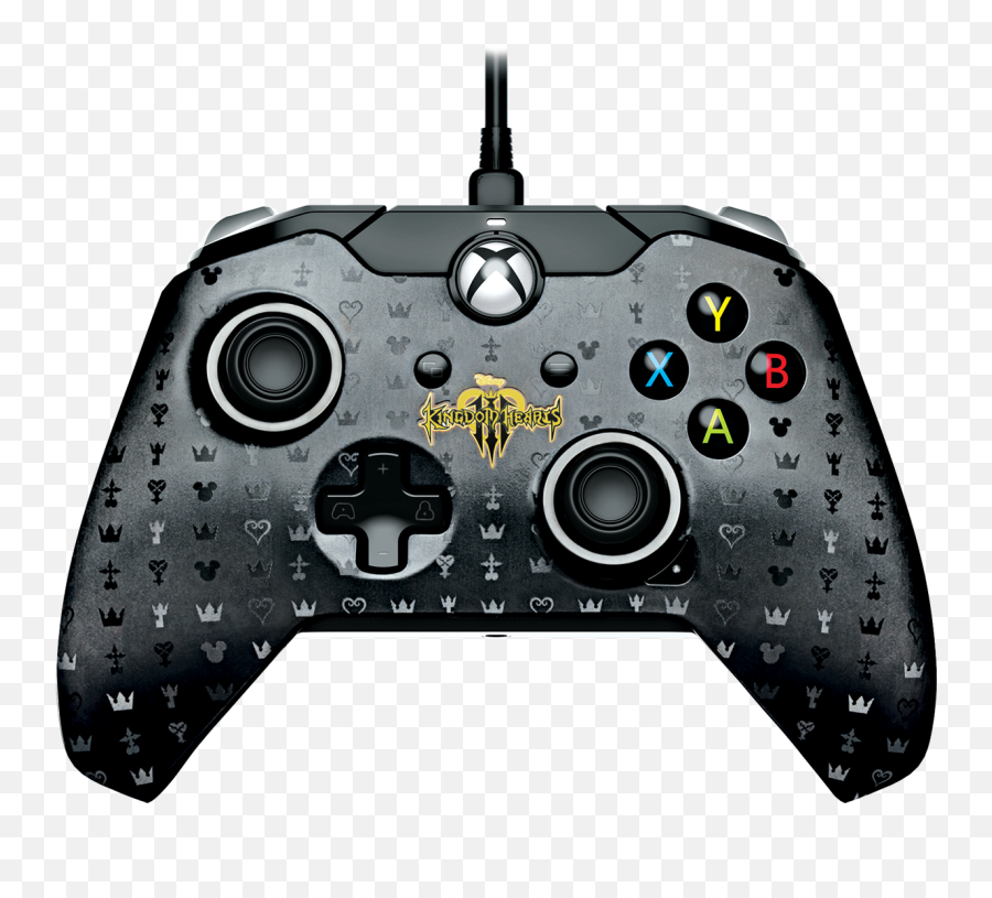 Kingdom Hearts Iii Wired Controller For Xbox One Xbox One Gamestop - Kingdom Hearts Wired Controller For Xbox One Emoji,Kingdom Hearts 3 Logo