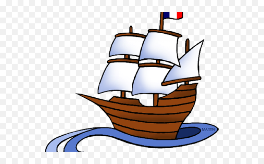Christopher Columbus Ships Clip Art Png - Clipart Christopher Columbus Boat Emoji,Boat Clipart