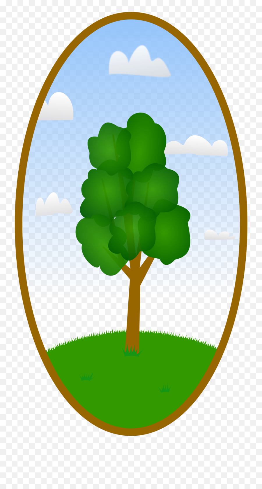 Landscape Oval Drawing - Imagenes En Forma Ovalada Emoji,Oval Png