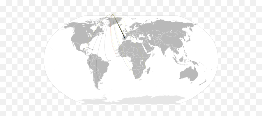 New Zealand And Norway Transparent Png - World Citrus Production Map Emoji,North Pole Clipart
