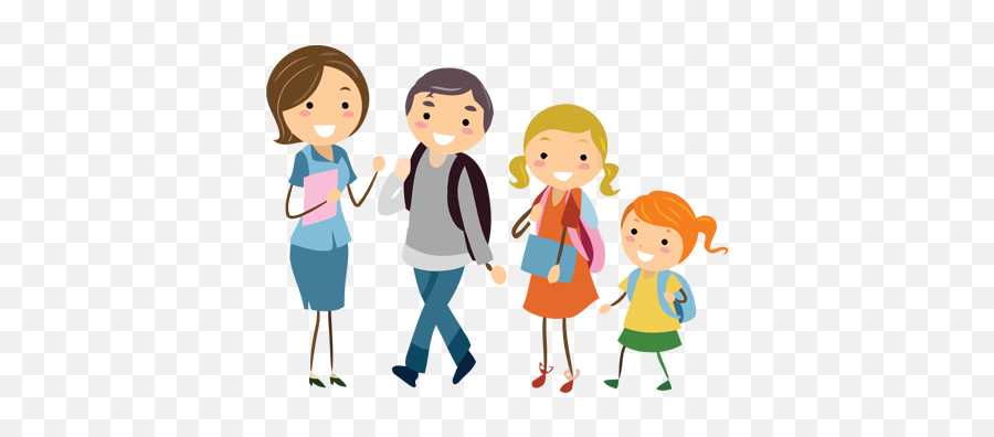 Parent Clipart Png - Cartoon Parents And Students Emoji,Parent Clipart