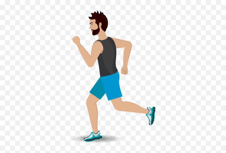 Widen - Transparent Gif Guy Running Gif Emoji,Person Running Png