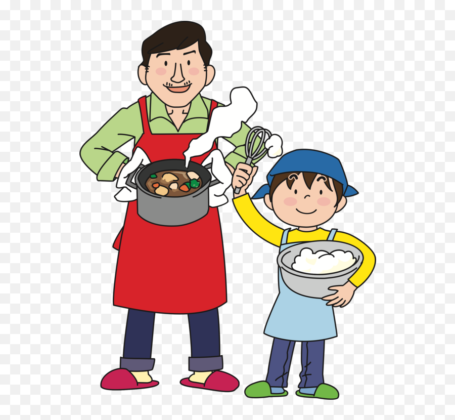 Png Clipart - Father Cooking Clip Art Emoji,Chef Clipart