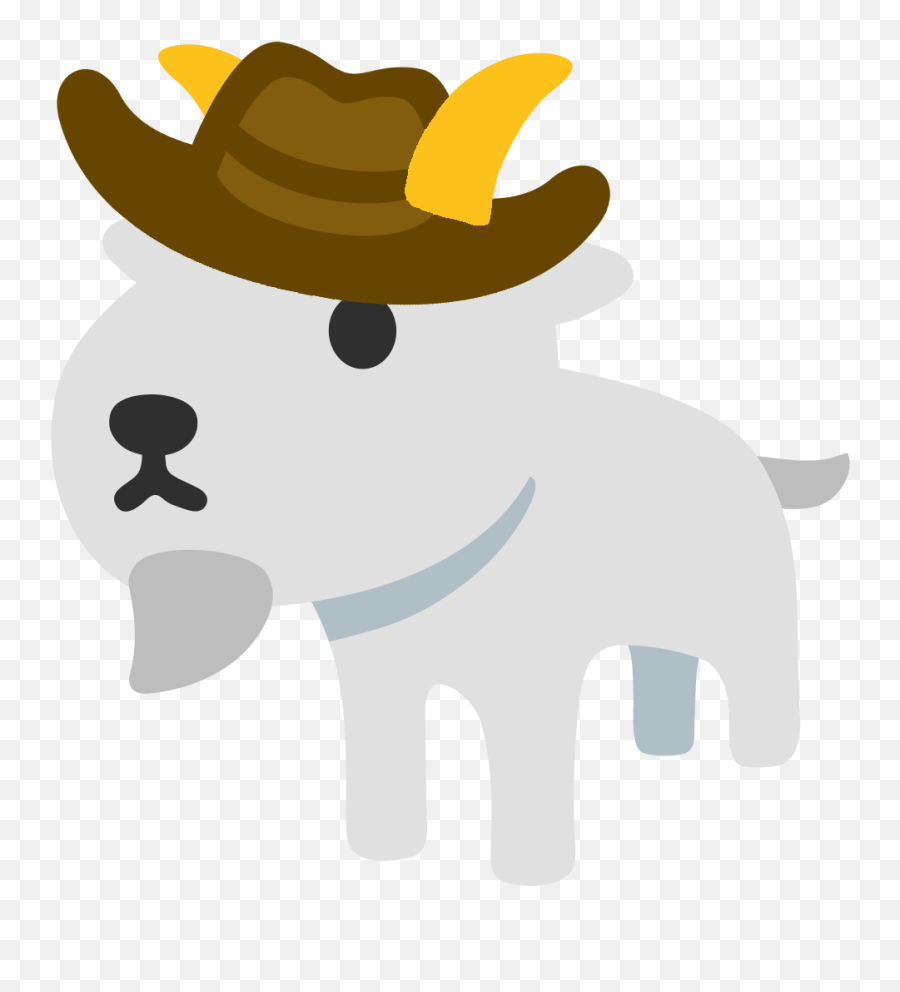 Ios Goat Emoji Clipart - Full Size Clipart 1200180 Goats Emoji,Cowboy Emoji Png