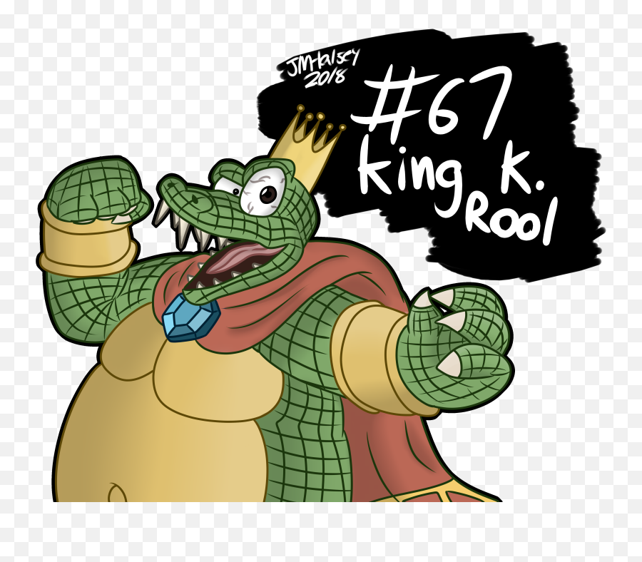 Drew King K - La Rocha Emoji,King K Rool Png