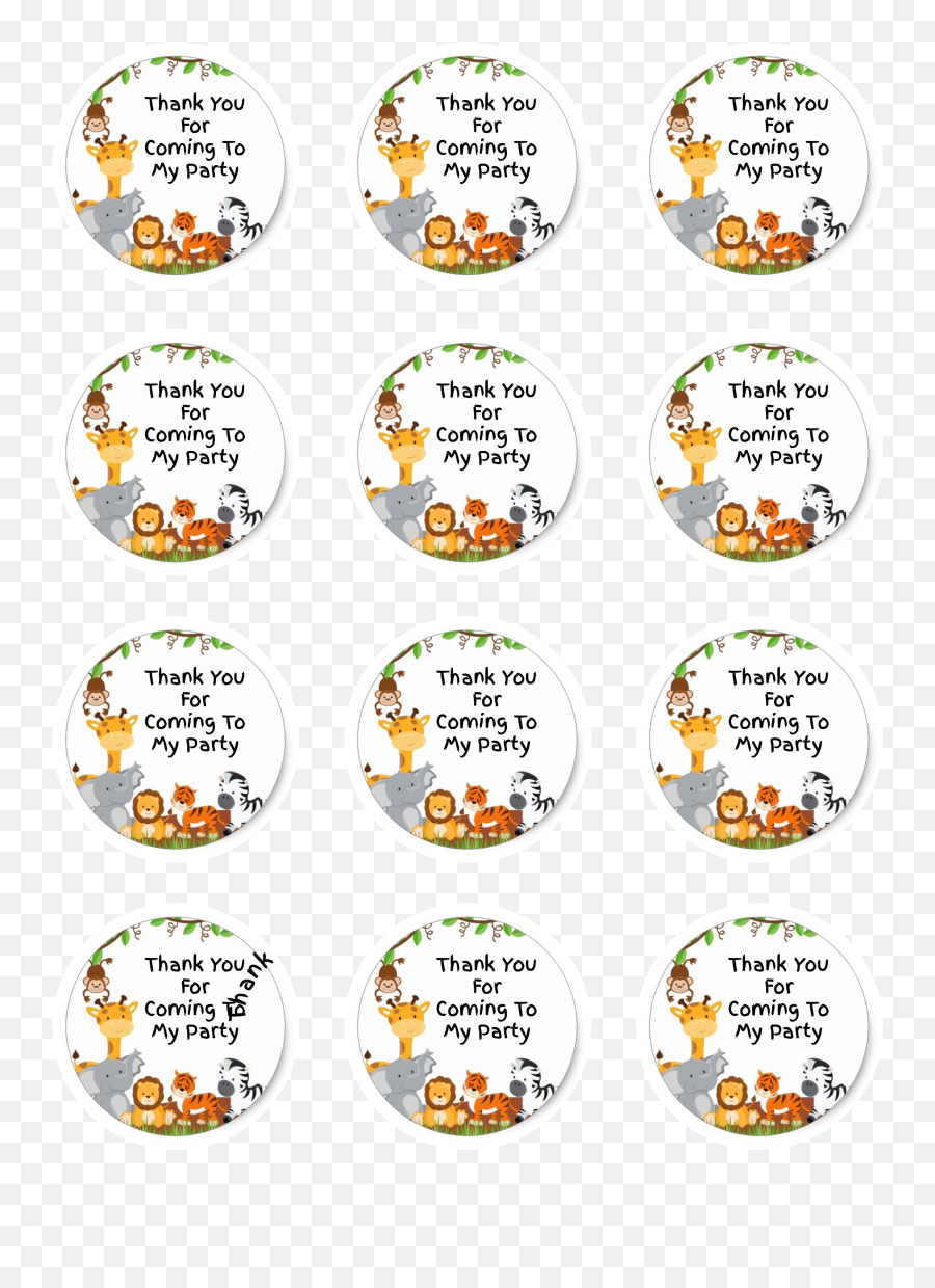 Download 24 Jungle Animals Stickers - Jungle Png Image With Emoji,Jungle Png