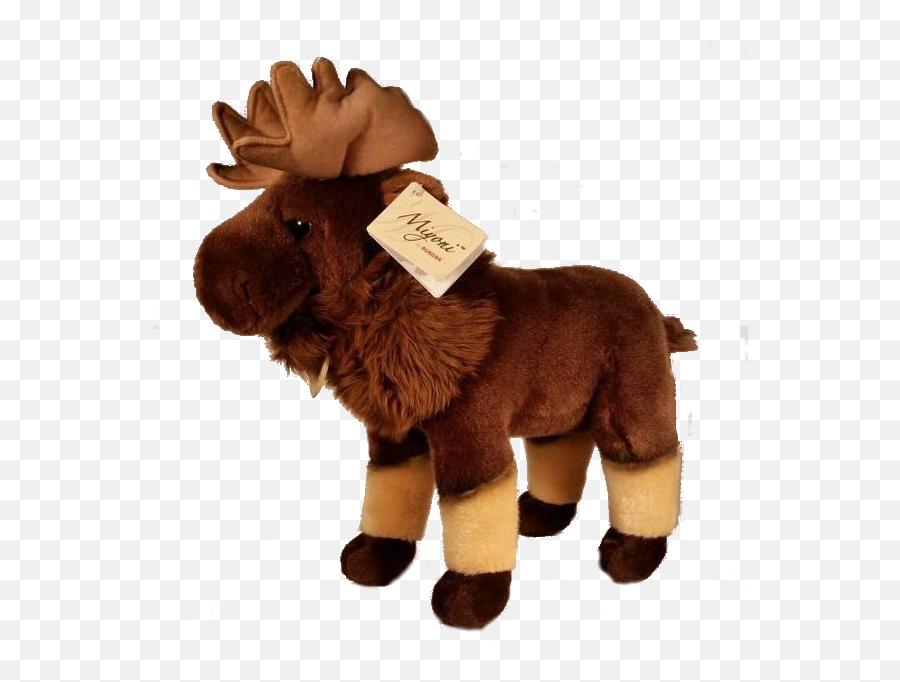 Stuffed Animal Clipart Moose - Transparent Moose Stuffed Animal Emoji,Stuffed Animal Clipart
