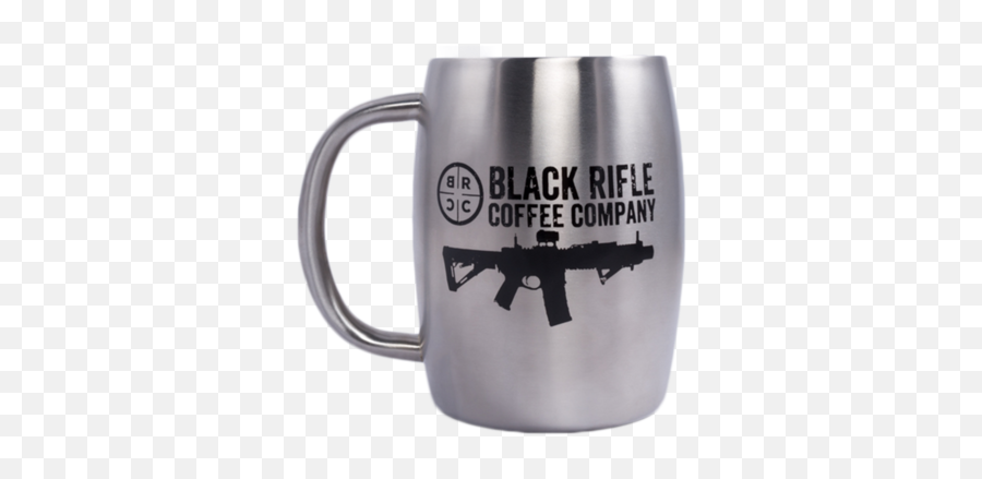 Brcc Classic Logo Stainless - Mug Black Rifle Emoji,Black Rifle Coffee Logo