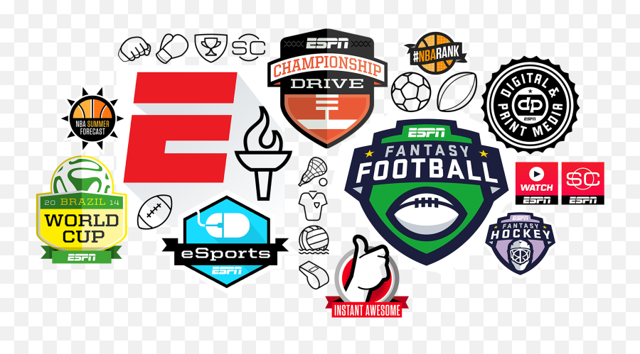 Transparent Espn Fantasy Football Logo Emoji,Espn Fantasy Football Logo