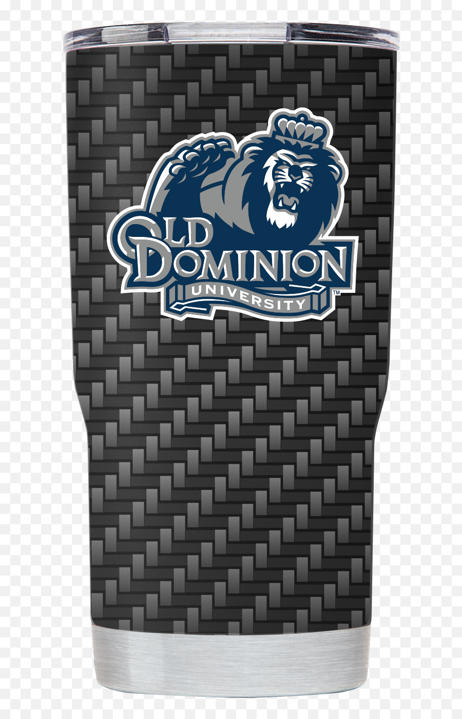 Old Dominion 20oz Carbon Fiber Tumbler Emoji,Odu Logo